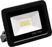 LED Breedstraler 2 stuks 20W 4000K Helder wit IP66 2000 lumen Kantelbaar