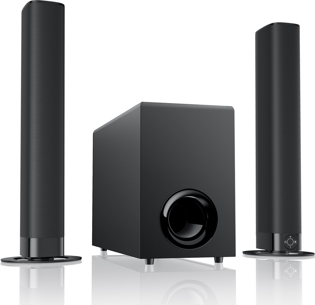 SyncGear 2-in-1 Soundbar met Subwoofer 130W Bluetooth 5.3 - SyncGear - €119,95