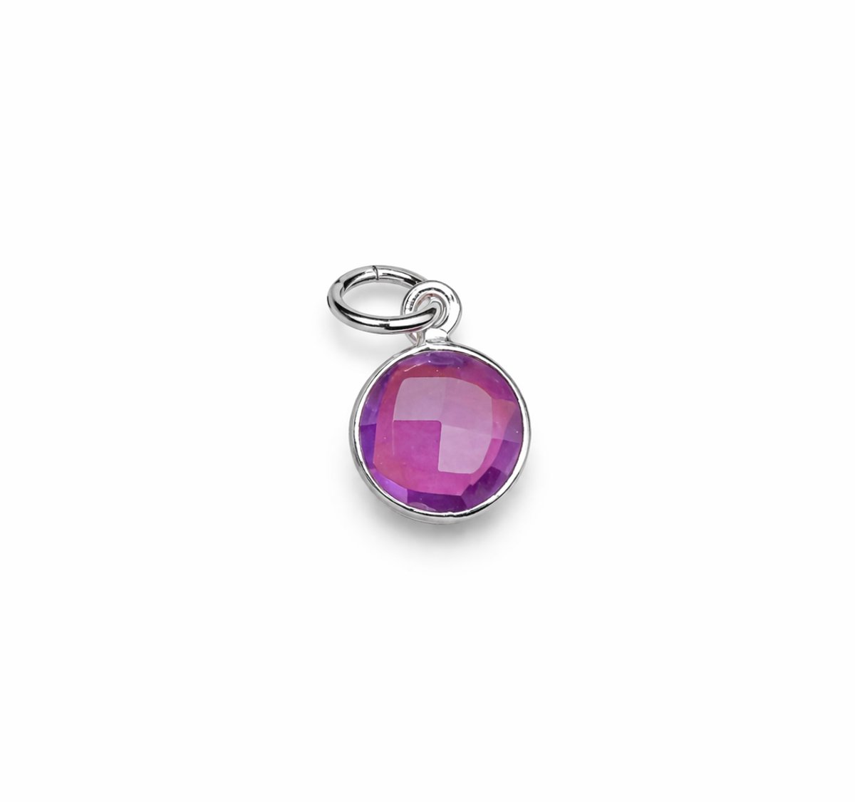 SACRED STONES - Amethist Hanger - 925 Zilver