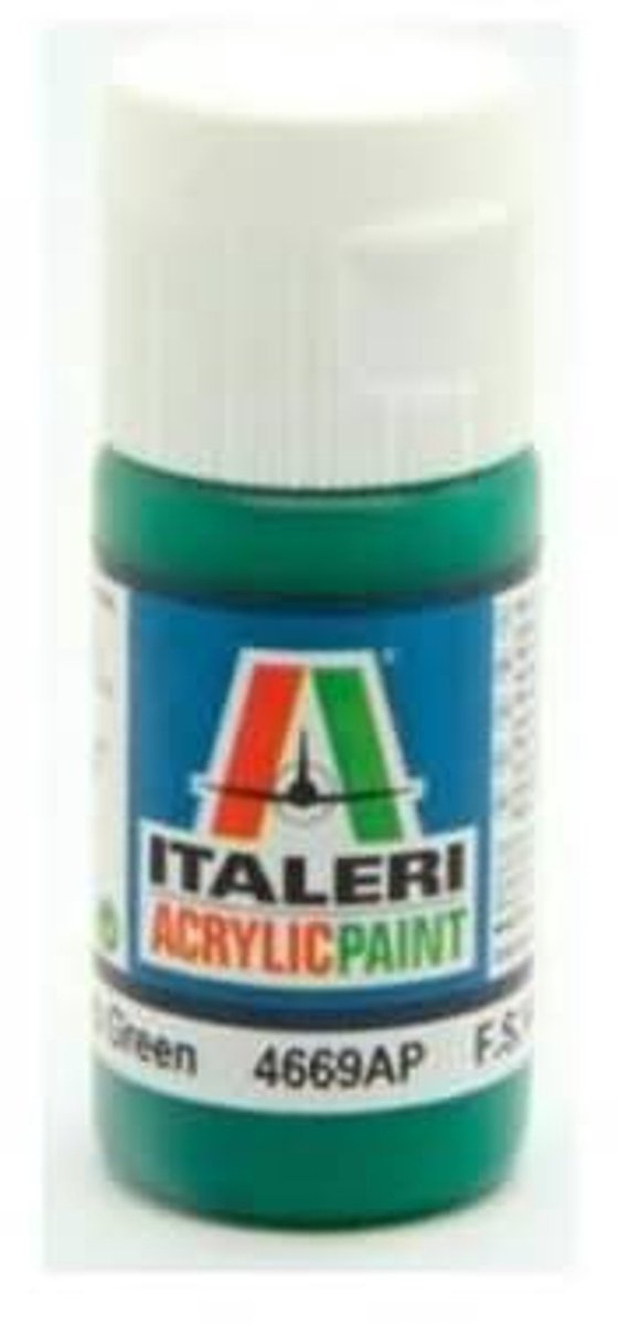 Italeri 4669ap - Gloss Green - Modelbouwverf Acryl