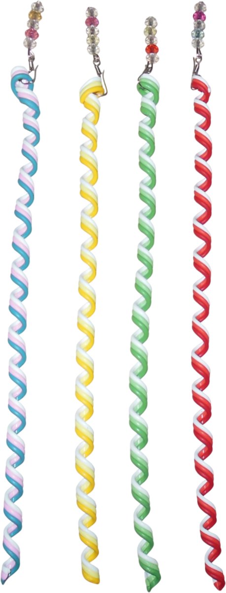Twister clip - Haarvlecht sieraad set van 4 stuks. #1