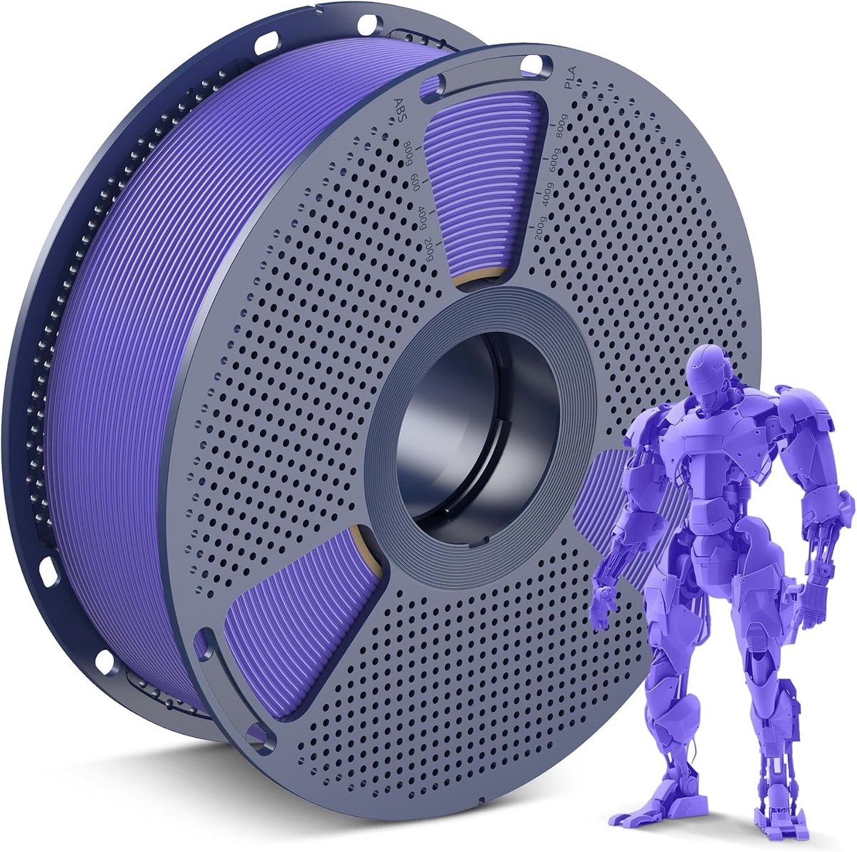 3D Printer Filament - PLA Materiaal - Modelbouw Printen - Nauwkeurige Afmetingen - 175 mm Diameter - Lavendel Paars