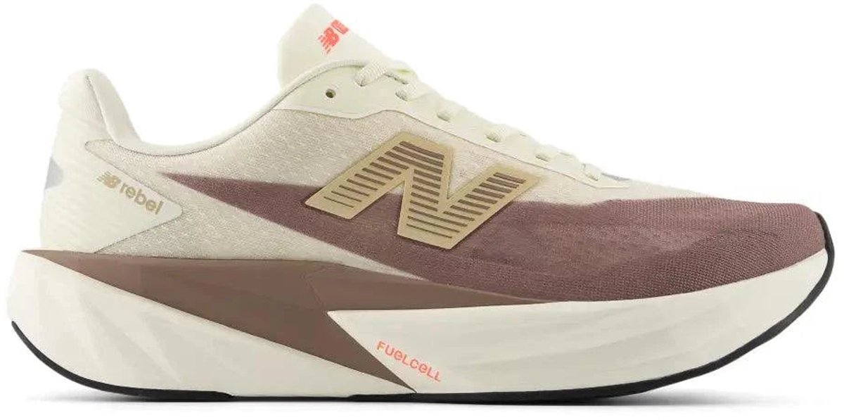 New Balance FuelCell Rebel v5 Earth Shadow Heren Beige