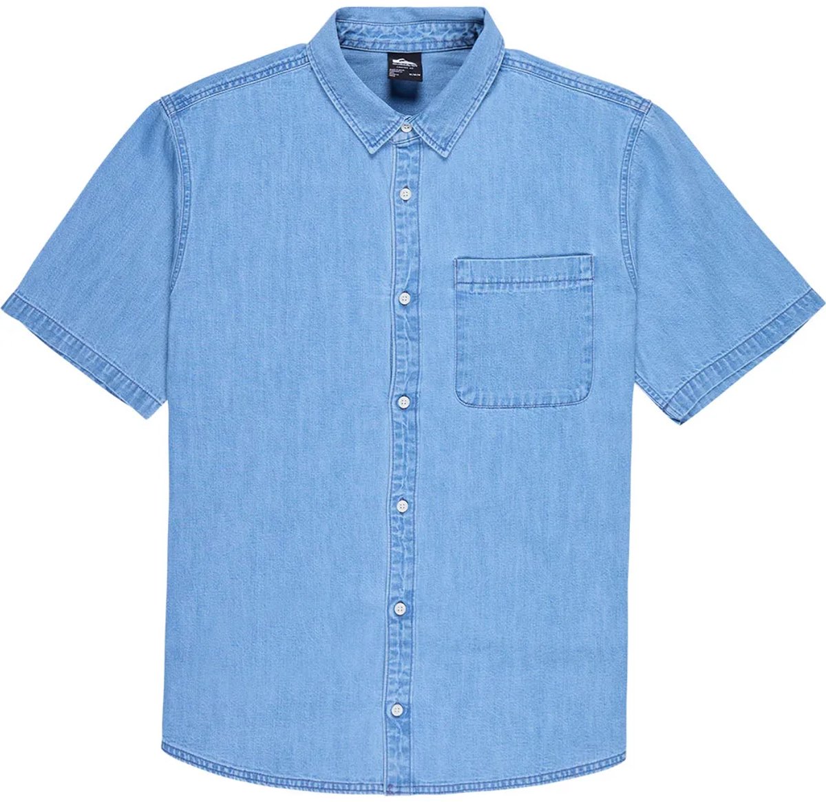 Quiksilver Carrigan Overhemd Met Korte Mouwen L Man Flintstone