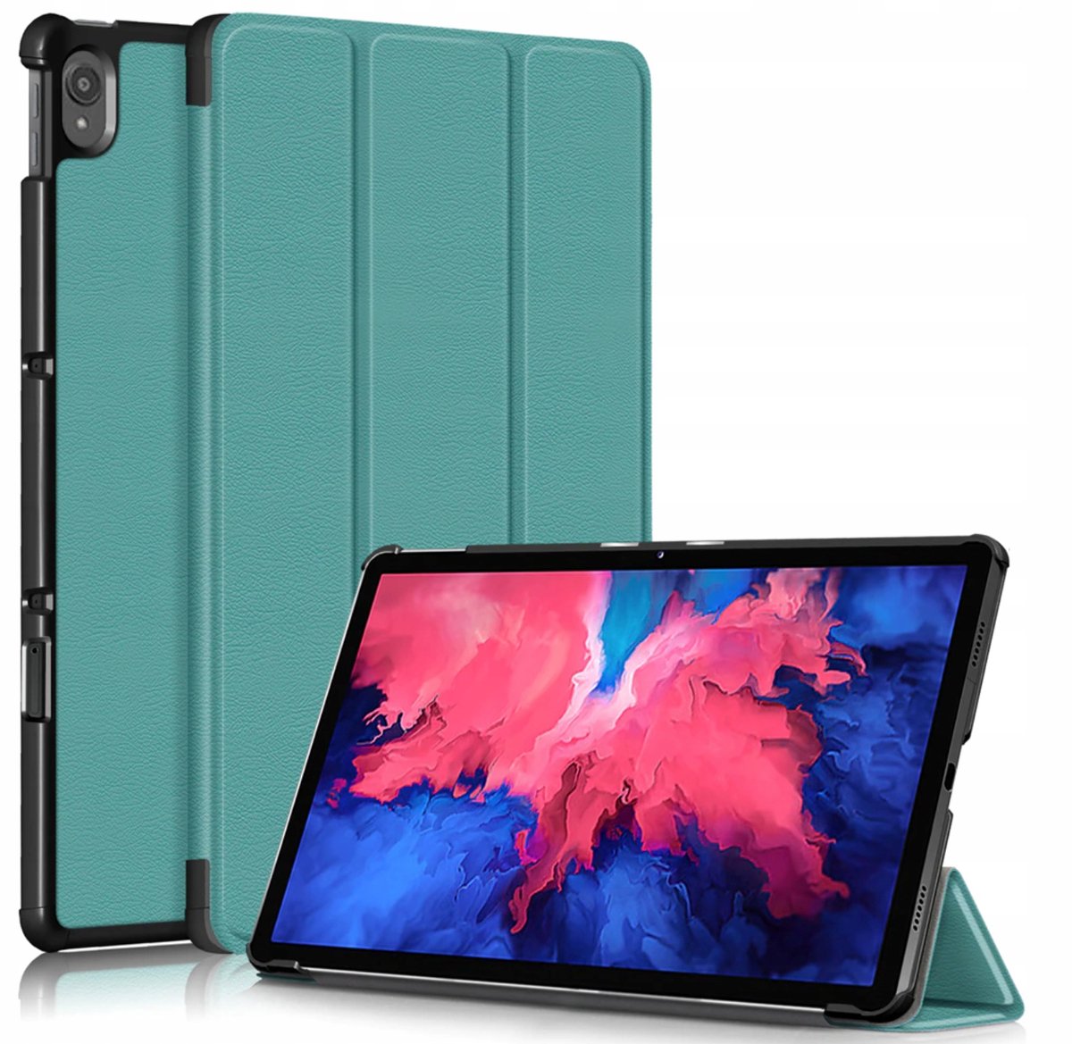 EtuiTab Lenovo TAB P11 - Tablethoes - Ciemno Groen - Magnetisch - Standfunctie