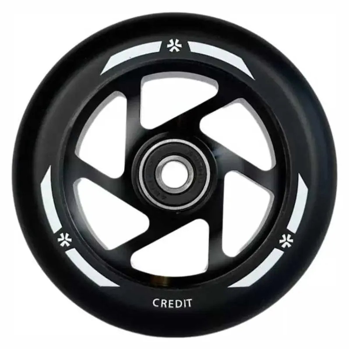 Union Credit V2 Stuntstep Wielen 100mm – ABEC-9 Zwart