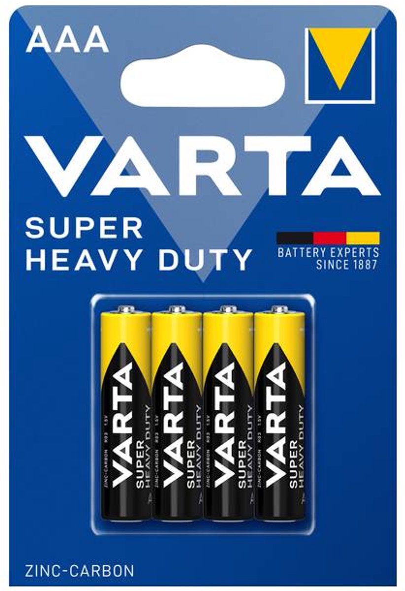 Varta AAA Superlife Batterijen