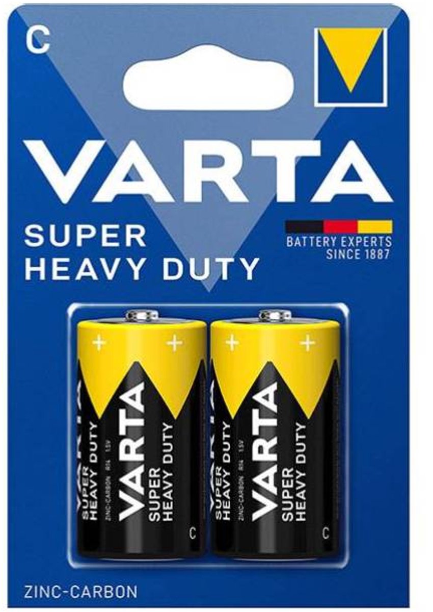 Varta Superlife C Wegwerpbatterij Zink-carbon