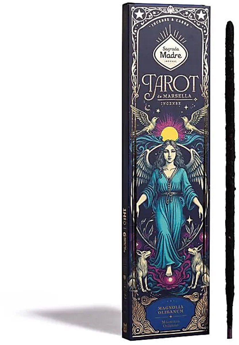 Sagrada Madre Natuurlijke wierook Tarot de Marsella Magnolia Frankincense
