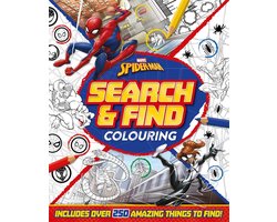 Marvel Spider-Man: Search & Find Colouring