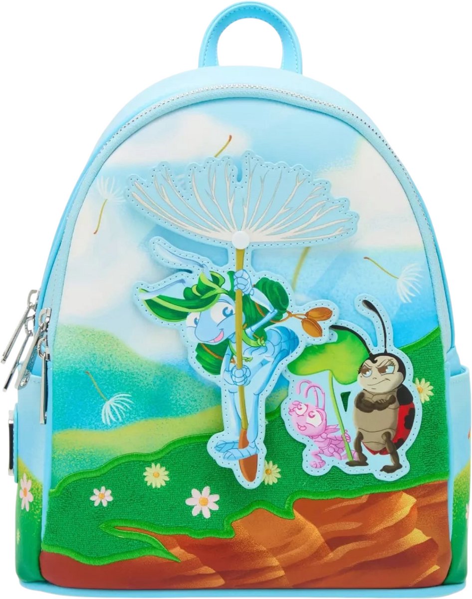 Loungefly – BL – Disney Pixar A Bug’s Life Flik Dandelion Mini Backpack Exclusive