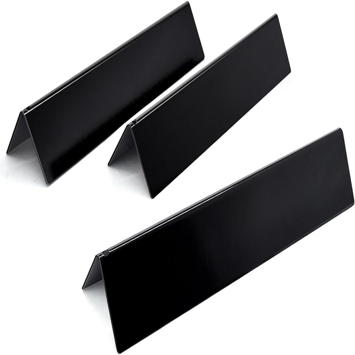 3-Pack Grill Heat Plates voor Weber Spirit 200 Serie - Zwart
