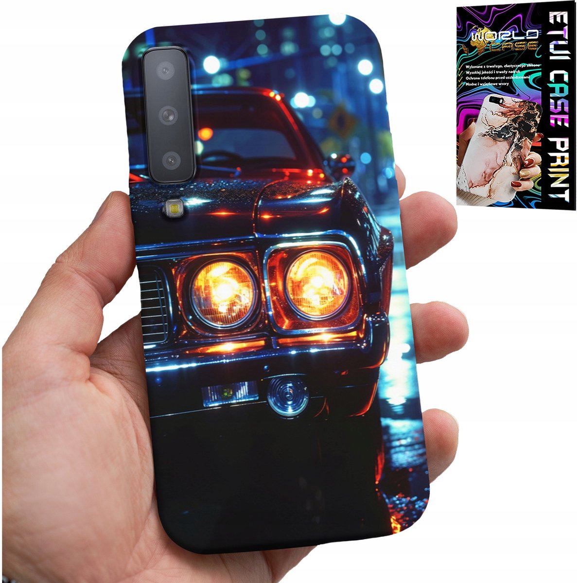 HOESJE VOOR SAMSUNG A7 2018 - KLASSIEKE AUTO'S, MOTORISCHE KLASSIEKER, PATRONEN