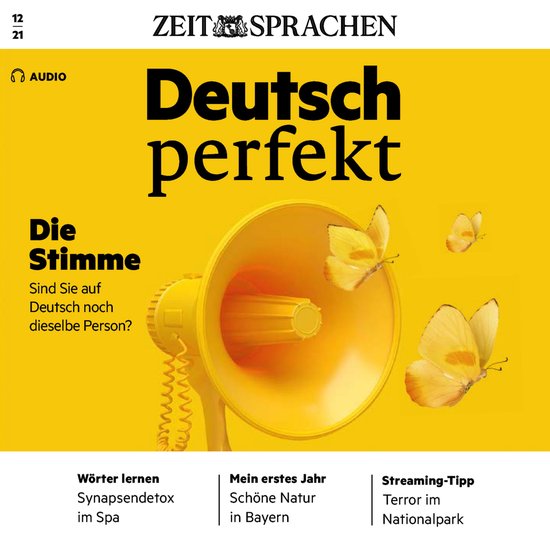 Deutsch lernen Audio - Die Stimme - cover
