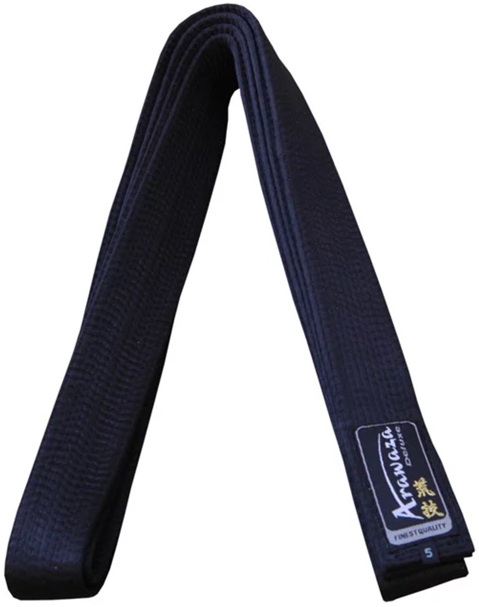 Arawaza Band Deluxe katoen Zwart 4,5cm (Maat: 290)