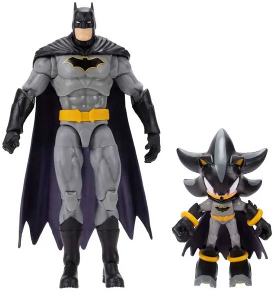 Sonic & DC Shadow als Batman (6 cm) & Batman (13 cm) Meerkleurige figuren