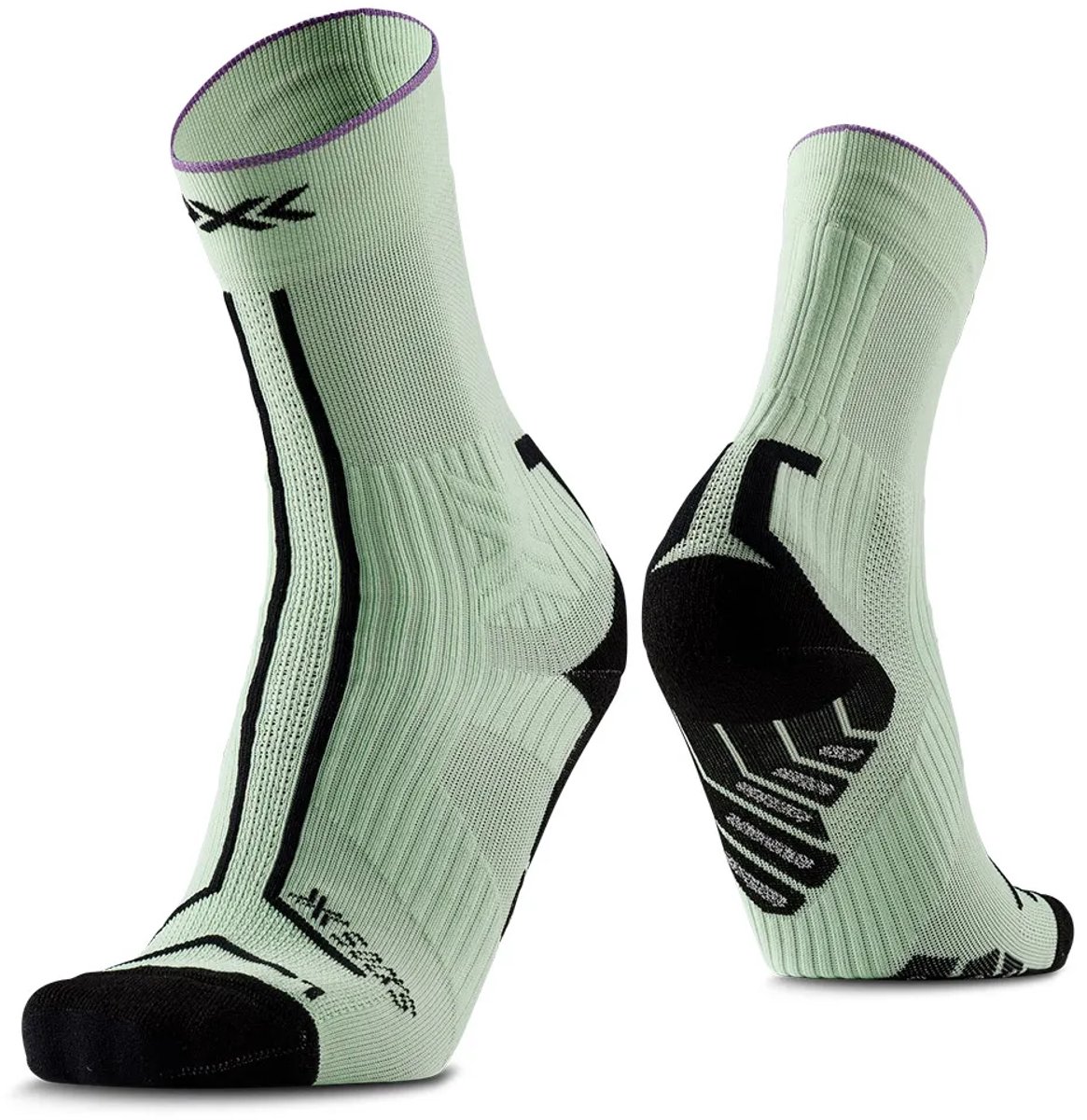 X-socks Trailrun Terraskin Expert Crewsokken Zwart