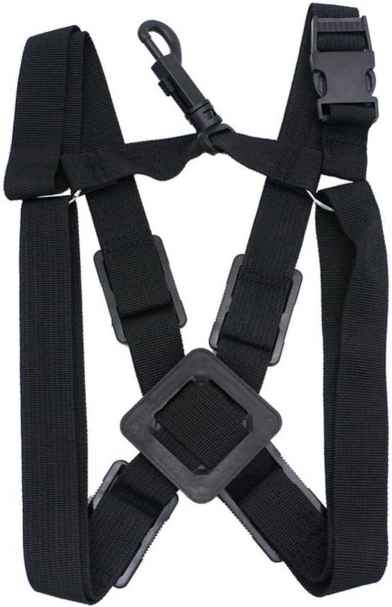Saxofoon Draagband - Sax Strap - Muziek Spelen - Verstelbare Lus - One Size - Zwart
