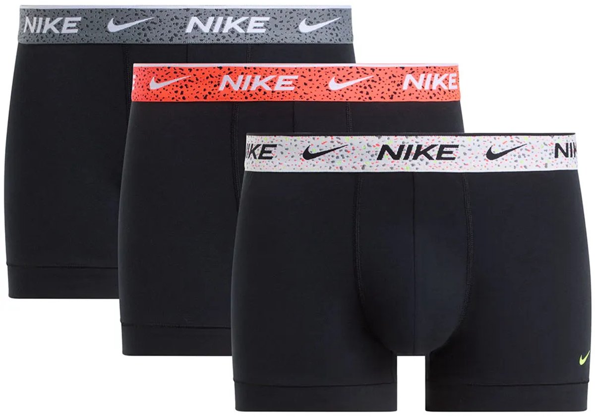 Nike Nq00ke1284 Trunk Boxers 3 Eenheden Zwart S Man