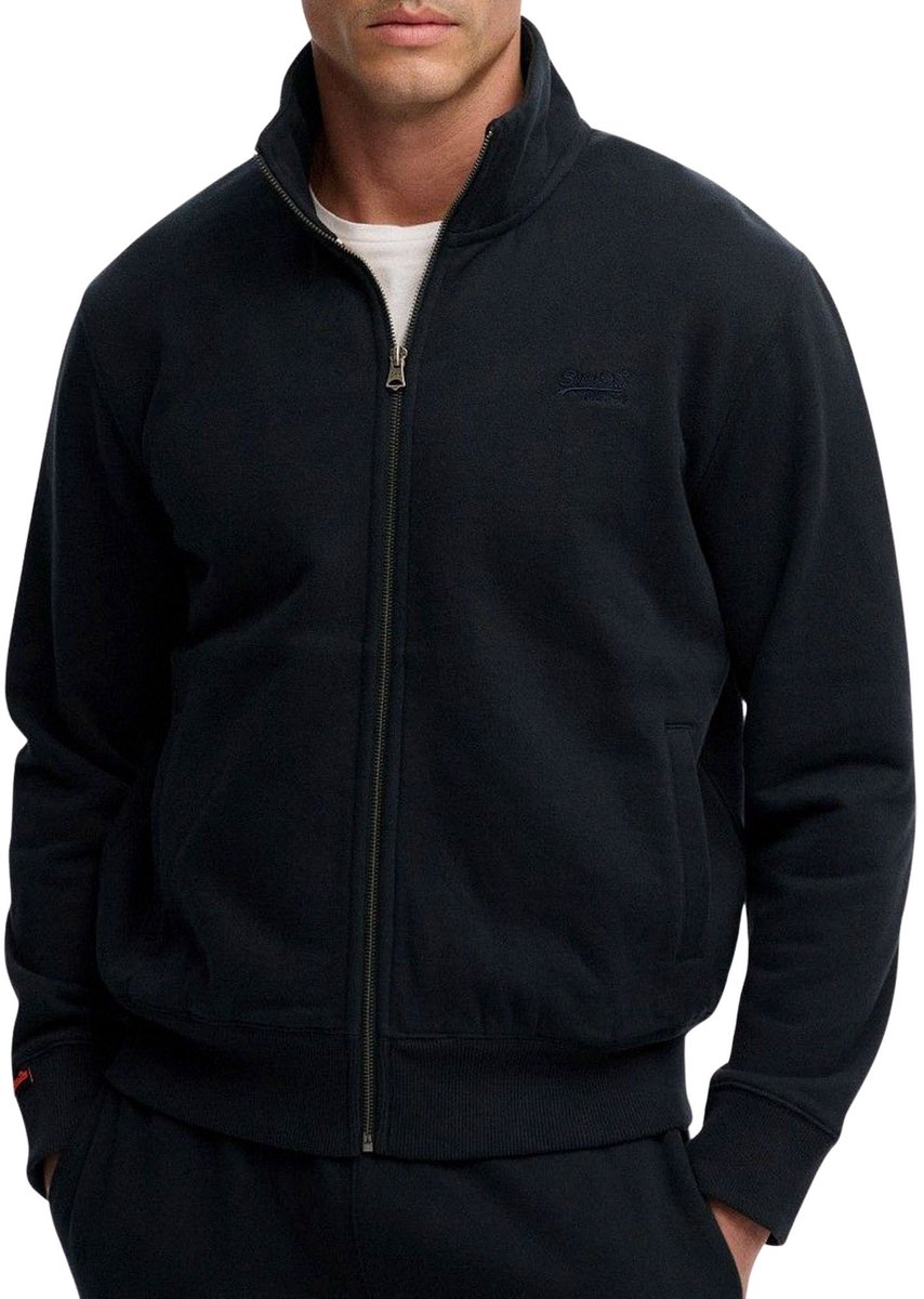 Superdry Essential Logo Track Top Vest Heren Blauw