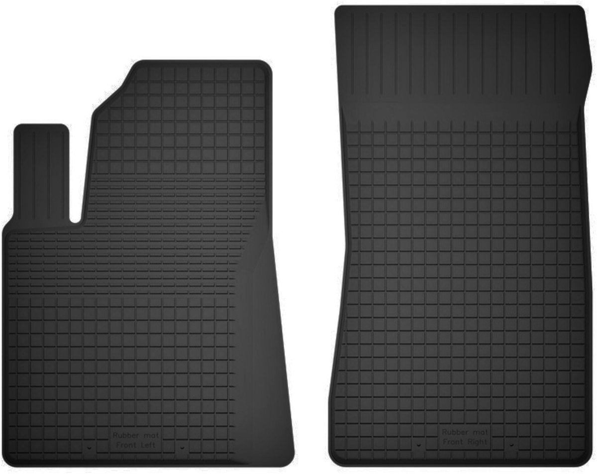 Wielganizator BasicProtect Serie - Rubberen Automatten - Voor SsangYong Rexton III SUV - Antislip - Weerbestendig