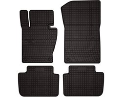 Wielganizator SolidPRO Serie - Rubberen Auto Vloermatten - BMW X3 E83 - 2003-2010 - Zwart