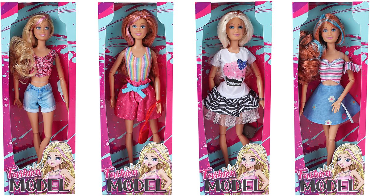 Fashion Model Pop Zomerkleding