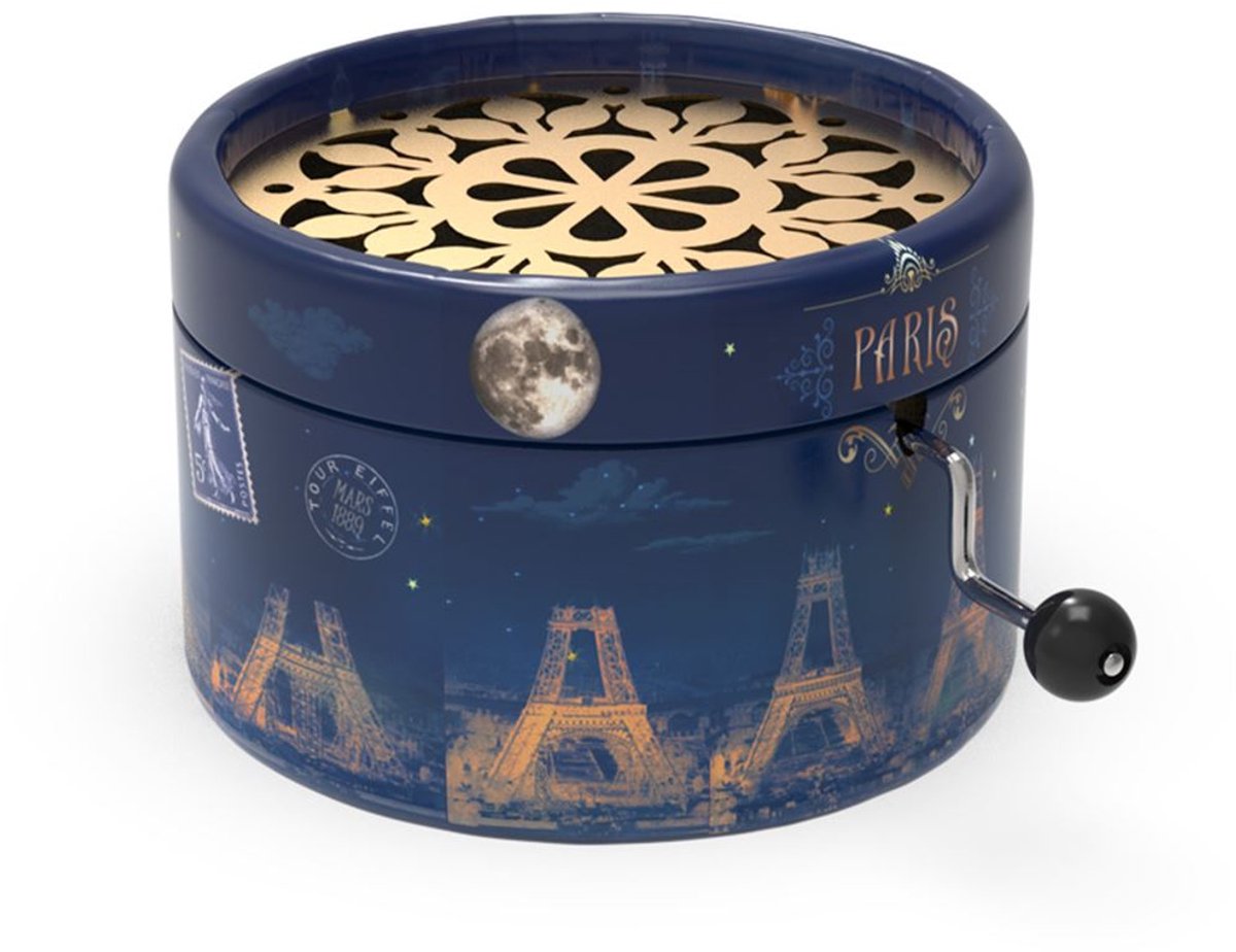 Belle Lurette Rondo26 muziekdoosje Eiffel Glitters La vie en rose.