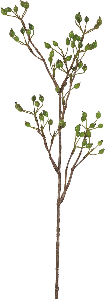 Countryfield kunstbloem speelgoed Rosa canina decoratief 60cm rood.