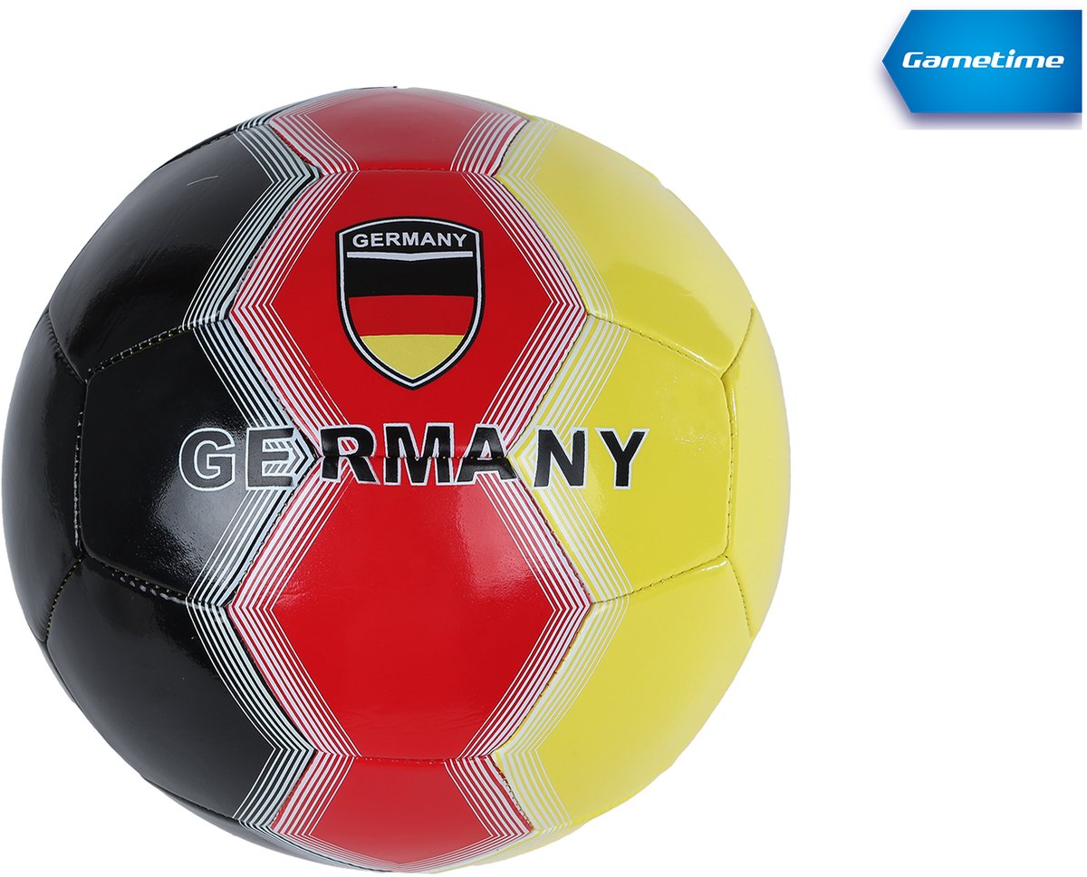 Gametime voetbal Germany 310 gram voetbal 3-laags 23 cm speelgoed.