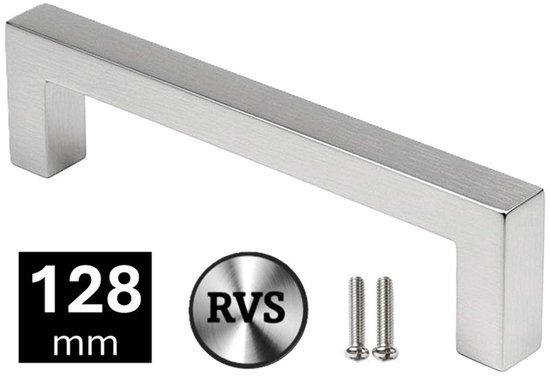 GSHUR 4 stuks meubelgrepen, verborgen deurgreep, kastgrepen, aluminium ladegreep, verborgen handgrepen, onzichtbare meubelgrepen, keukengrepen - Wit, 12 cm (afgeronde rand