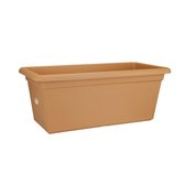 Elho Green Basics Garden Xxl 100 - Plantenbak voor Buiten - Ø 96.0 x H 39.5 cm - Mild Terra