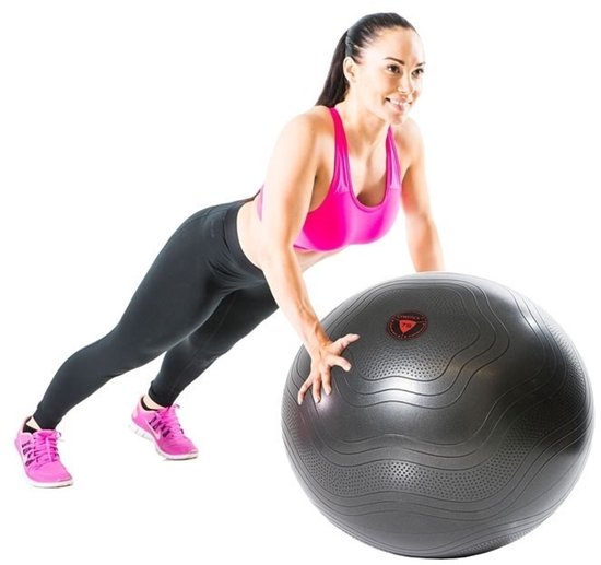 Gymstick Fitnessbal - Ø 75 cm - Grijs van Gymstick — afbeelding 2