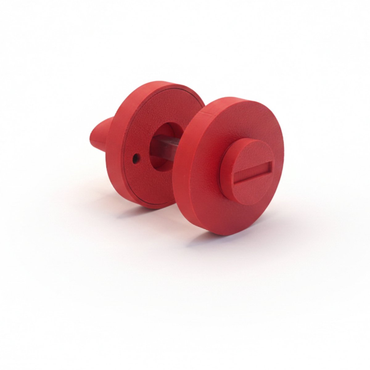 Home 3D® - WC Slot - Rood - op Rond Rozet