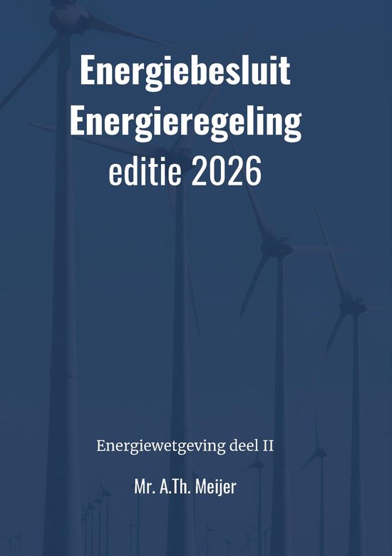 Energiebesluit en Energieregeling - cover
