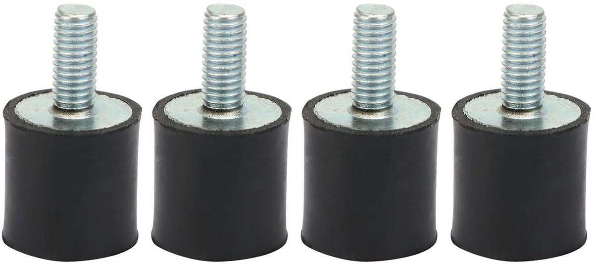 4 Stuks Trillingsdempers Rubber Voor Motorbevestiging Anti Vibratie Silentblocks