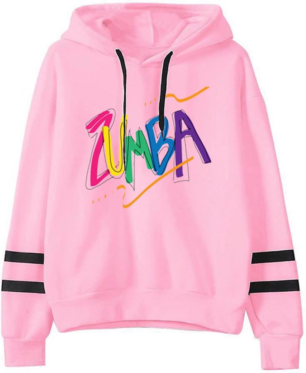 Dames Hoodie met Ronde Hals en Kangoeroezak Lichtgewicht Casual Sweater voor Dames