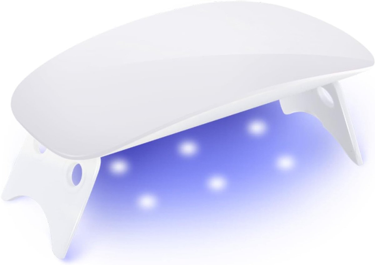 Octav8® UV Lamp Gelnagels - Nagellamp - Nageldroger - Zakformaat - LED - 55 gram