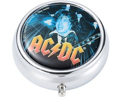 AC-DC Zak Asbak - Draagbaar - Pocket asbak - Klikslot - Metaal - 5 cm