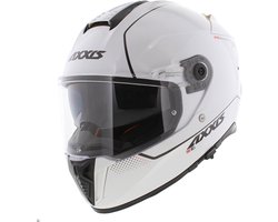Axxis Hawk SV Integraal helm solid glans parel wit M