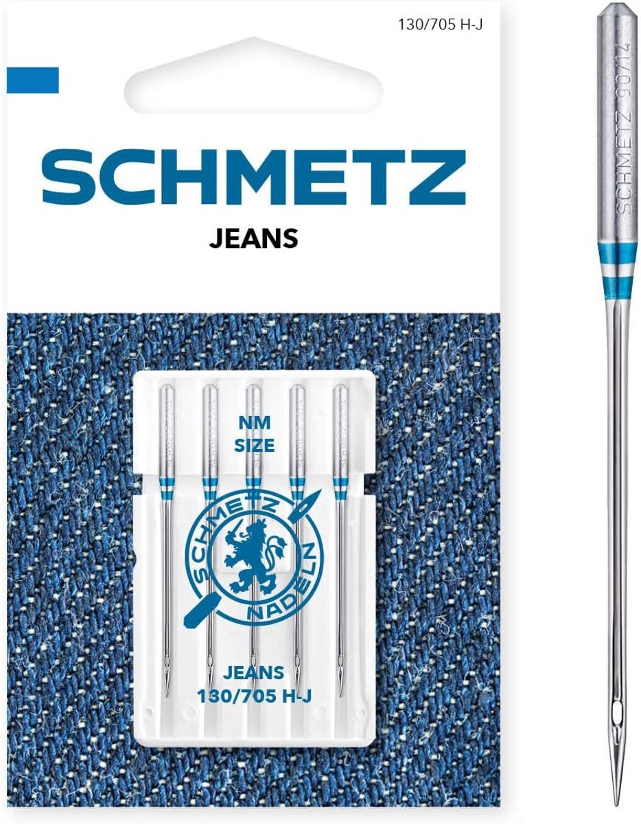5 Jeans Naaimachine Naalden Universeel Maat 100 (130/705 H-J)