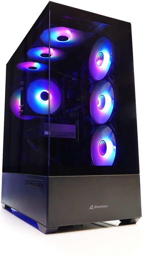 PC de Gaming de Basic - Intel i5 11400 - 16 GB DDR4 - GTX 1650 4 Go - 240 Go SSD - 1 To HDD - BLACK