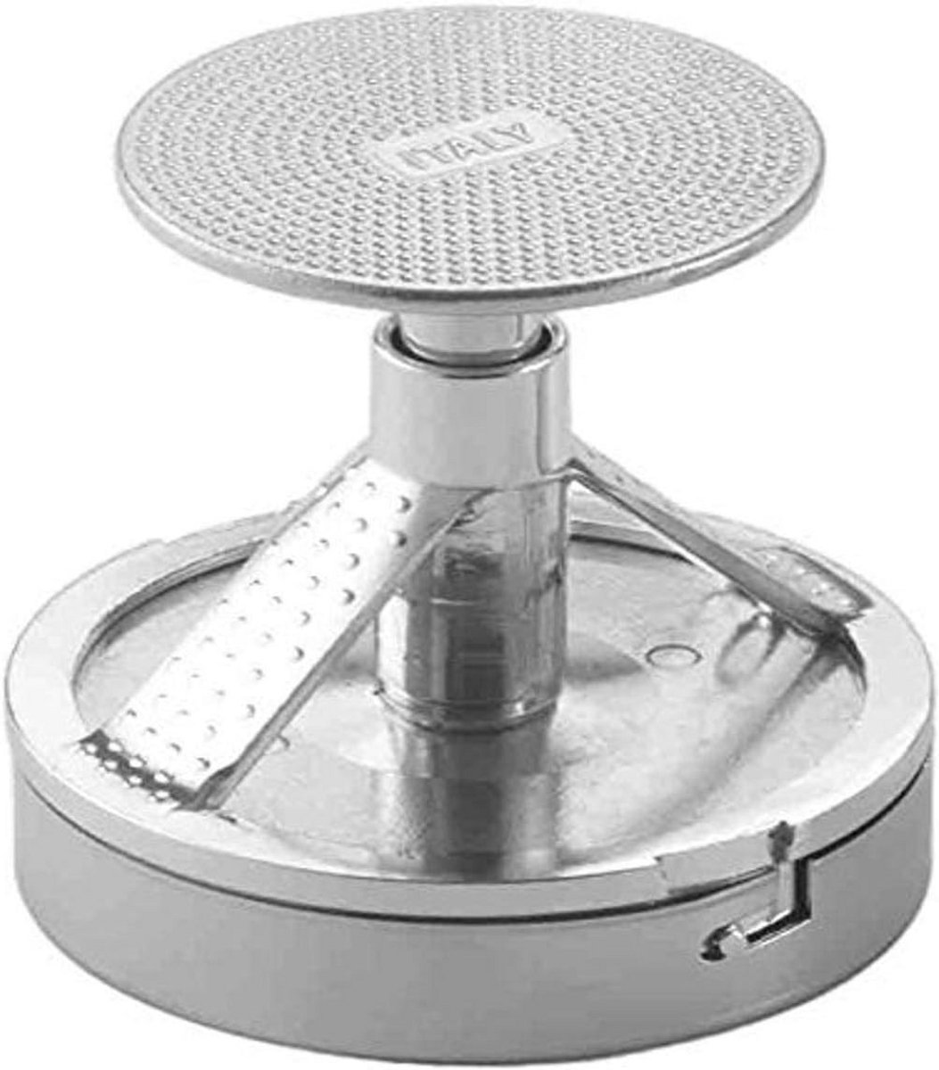 Hamburgerpers Aluminium - Professionele Vorm voor Perfecte Burgers (10 cm)