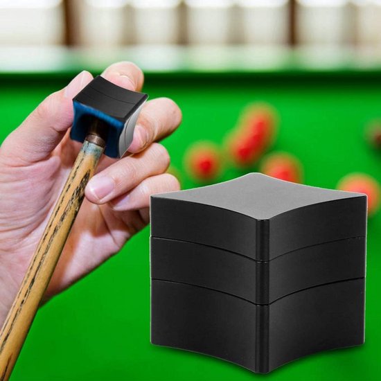Draagbare Aluminium Krijthouder met Magneet voor Biljart en Snooker Keus — afbeelding 2