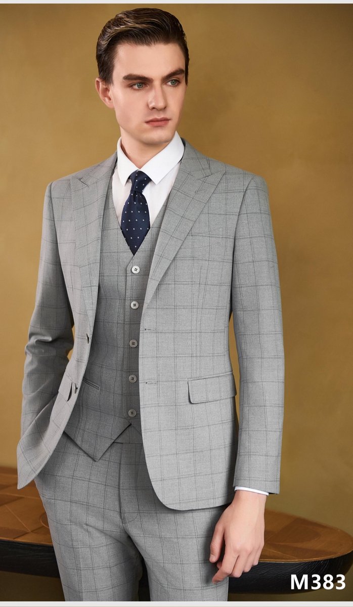 3 delig mannen pak. Heren kostuum set. Broek, Colbert, en Gilet. Maat 52/XL