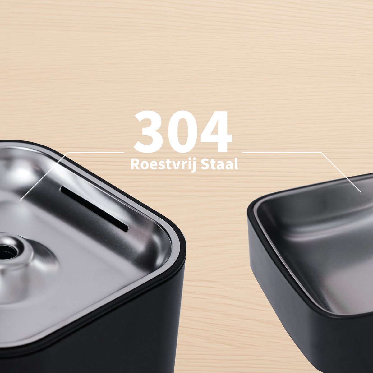Chengdu Tops Automatische Kattenvoeder- en Waterdispenser met App-bediening - afbeelding 2
