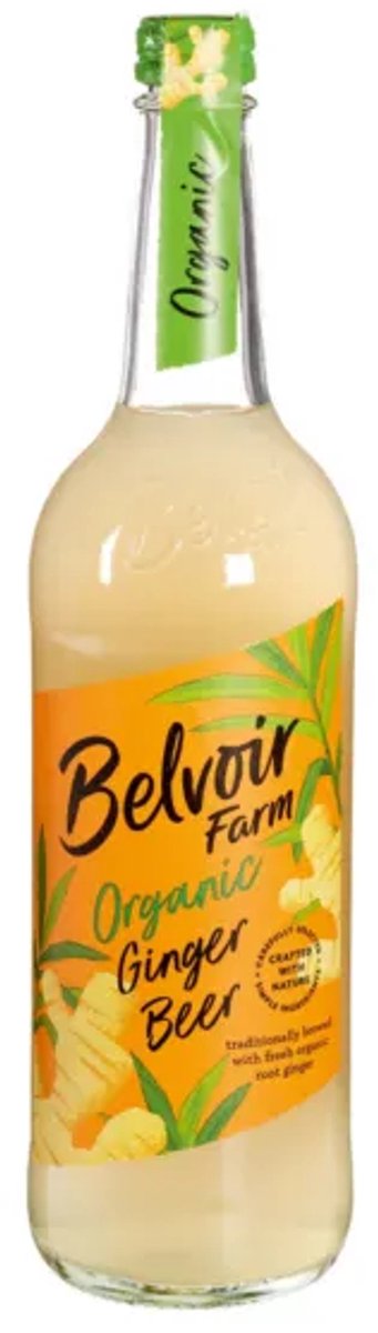 Belvoir Farm Ginger Beer Pressé Bio - 6X 750ml