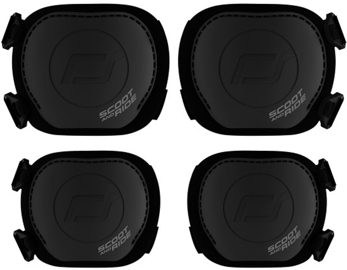Scoot and Ride – Protective Set XXS – Black/Ash