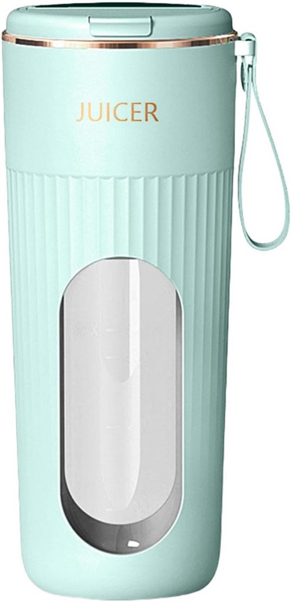 Draagbare Blender USB Oplaadbaar - Compacte Smoothie Maker en Juicer voor Onderweg