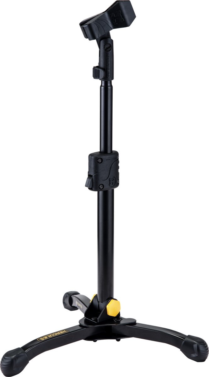 HERCULES Stands HCMS-300B microfoonstandaard, 31,5-47,5 cm, driepotig, kantelbaar tot op de grond